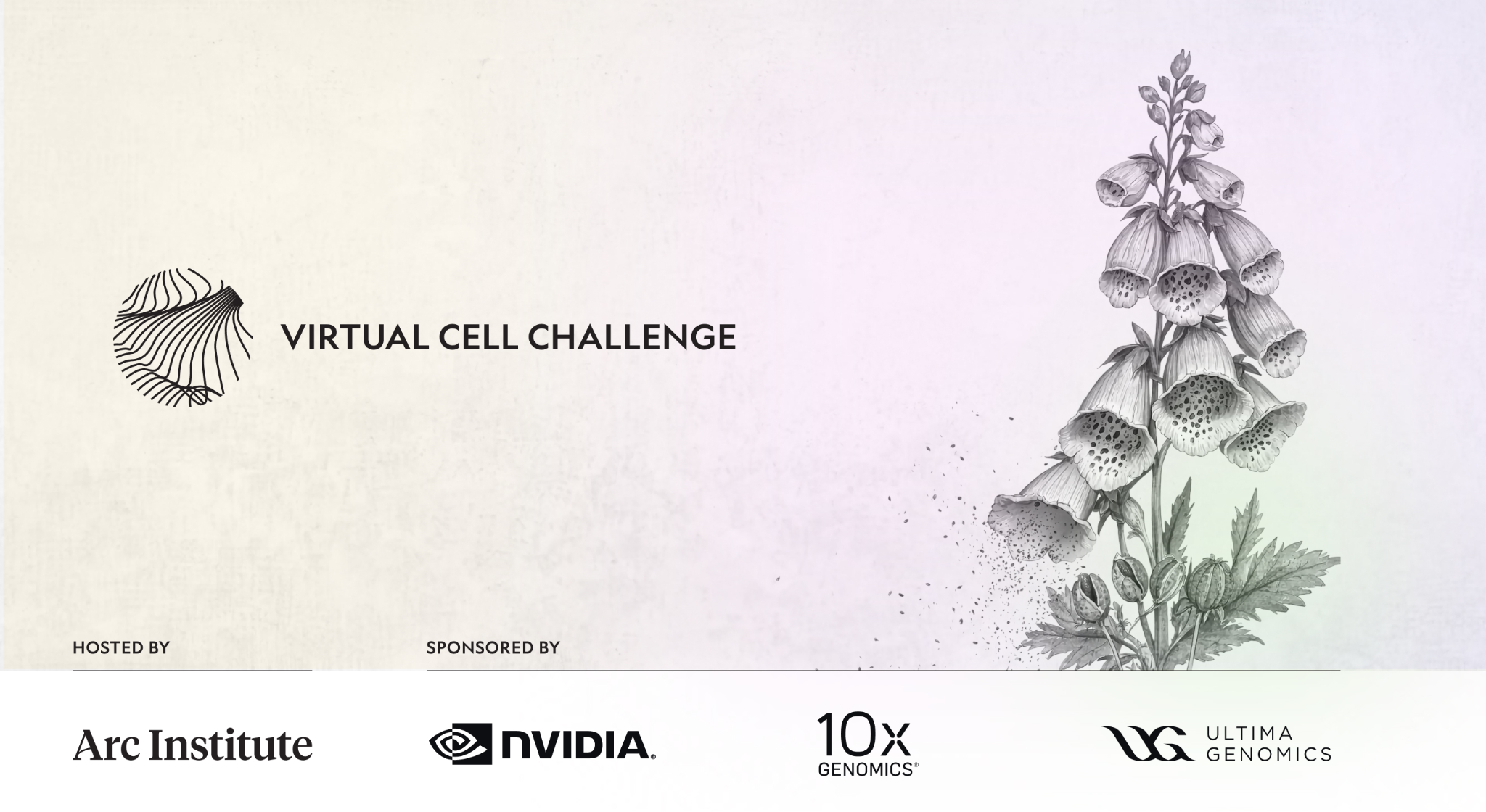 Virtual Cell Challenge hosted by Arc Institute and sponsored by NVIDIA, 10x Genomics, and Ultima Genomics