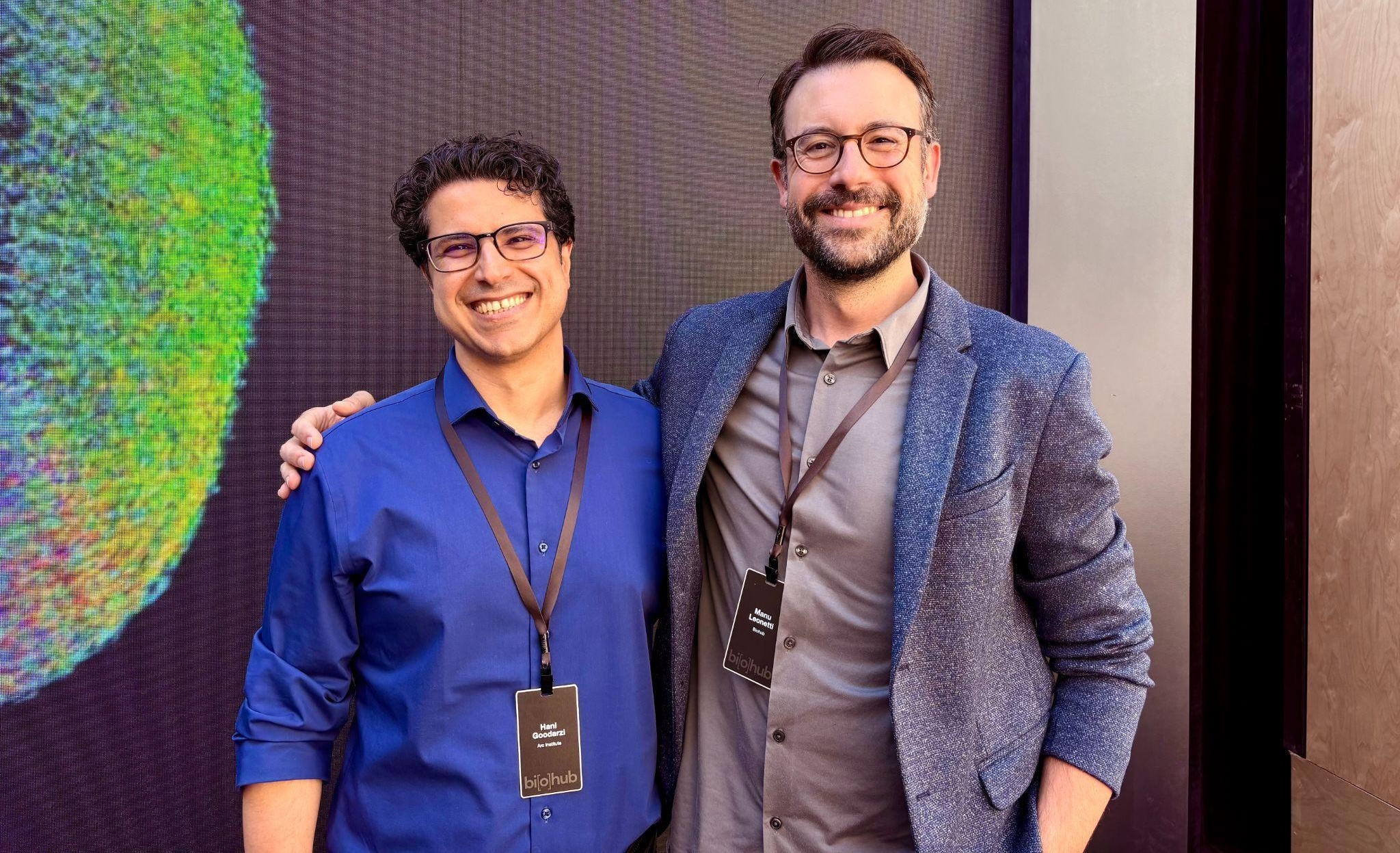 Hani Goodarzi (left) and Manuel Leonetti (right)
